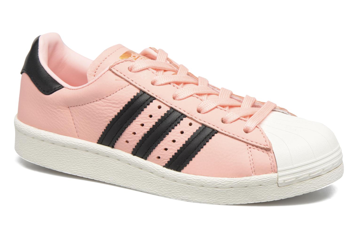 Adidas Originals Superstar Boost W (Rose) - Baskets chez Sarenza ... Baskets Adidas Originals Superstar Boost W Rose vue détail/paire