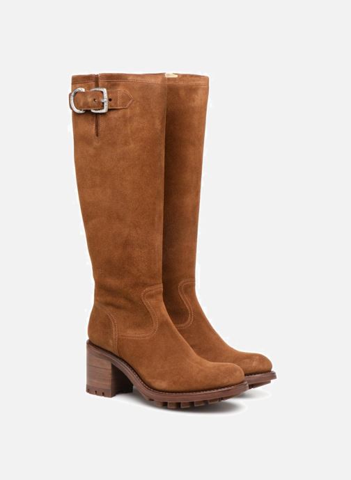 Free Bottes marron 336226 Chez 7 Justy Lance Geronimo Zip qRFqpgz