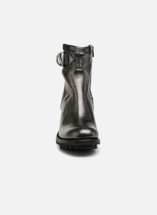 argent Bottines Chez Boots Lance Et 9 Gero Buckle Small 336233 Justy Free Bqw0vYx