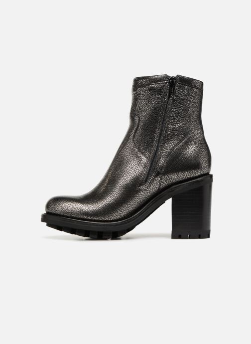 argent Bottines Chez Boots Lance Et 9 Gero Buckle Small 336233 Justy Free Bqw0vYx
