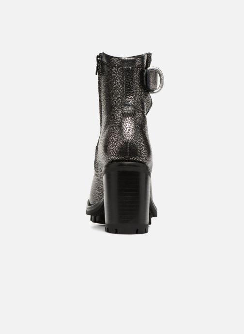 argent Bottines Chez Boots Lance Et 9 Gero Buckle Small 336233 Justy Free Bqw0vYx