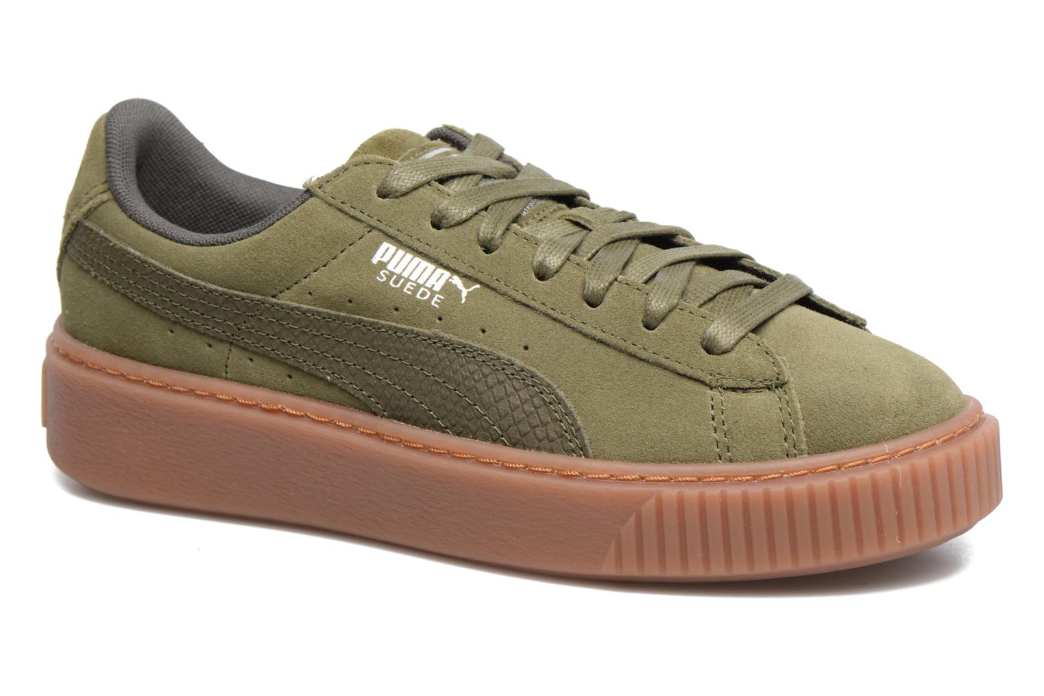 puma platform verde