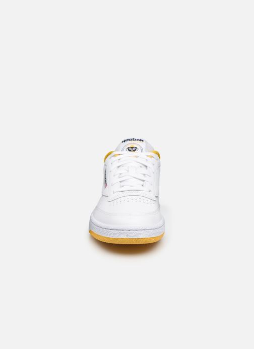 reebok club c donna giallo