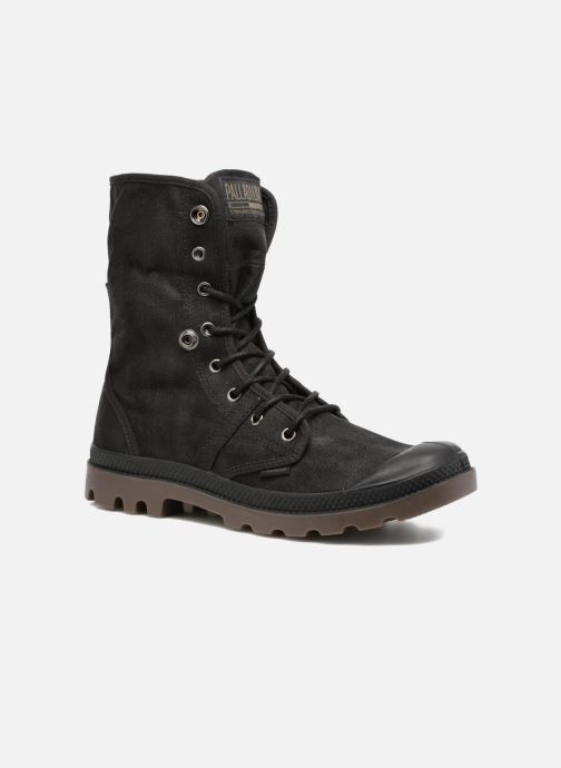 Palladium Pallabrouse Sneaker 307680 Wax Bgy schwarz qgrHqC