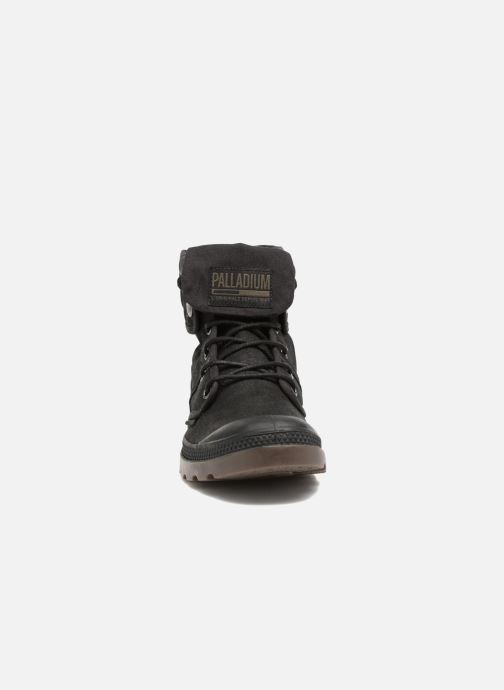 Palladium Pallabrouse Sneaker 307680 Wax Bgy schwarz qgrHqC