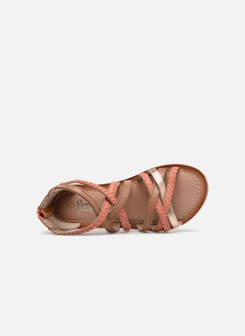 I Love Shoes Kepola Leather (Orange) - Sandals chez Sarenza (312652)