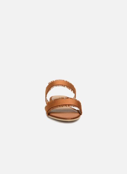 amp; 343837 Mio Pantoletten Pieces braun Sandal Clogs qYPIwCCx6B