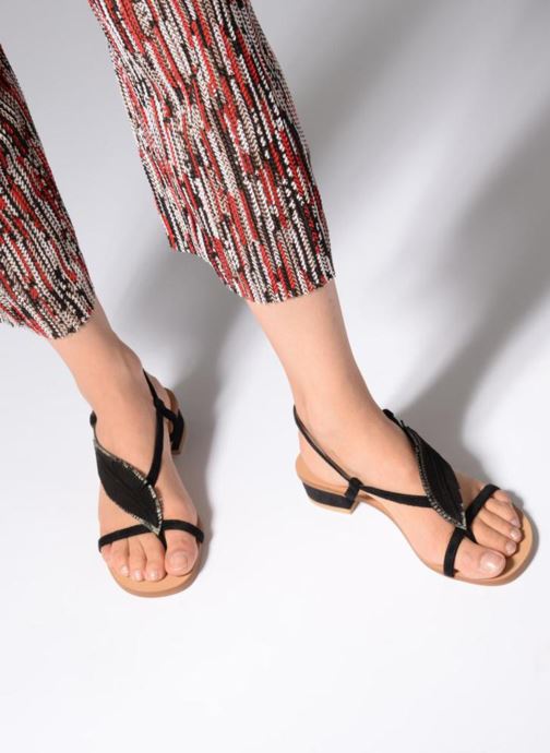 schwarz Georgia Rose Sandalen Mifeuilla 337775 pxzPSWP6nc