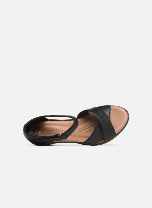 clarks un plaza cross sandals