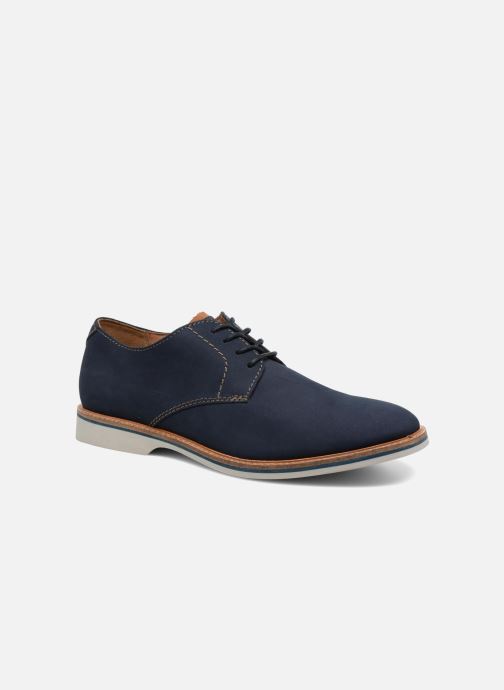 MENS CLARKS NAVY LACE UP SMART CASUAL WEDDING DRESS SHOES SIZE ATTICUS LACE
