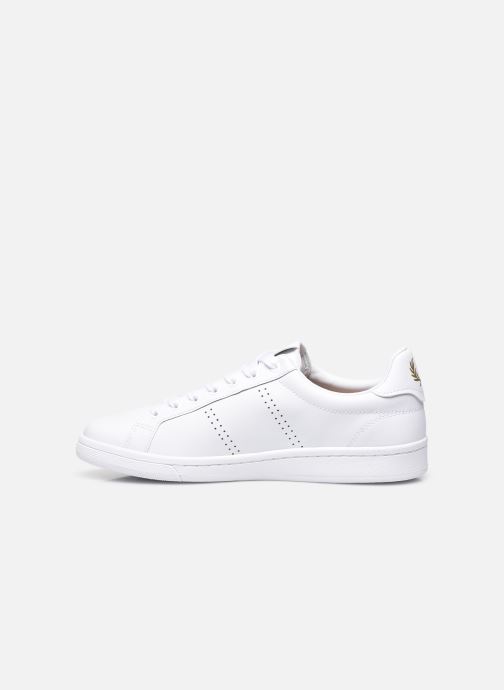 fred perry b721 leather white