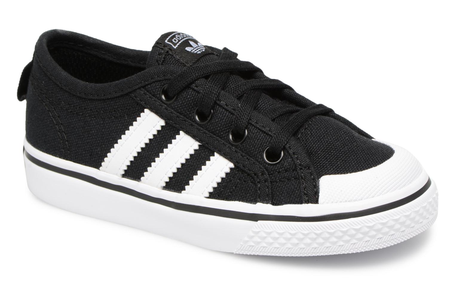 Adidas Originals Nizza I (Noir) - Baskets chez Sarenza (322629) Baskets Adidas Originals Nizza I Noir vue détail/paire