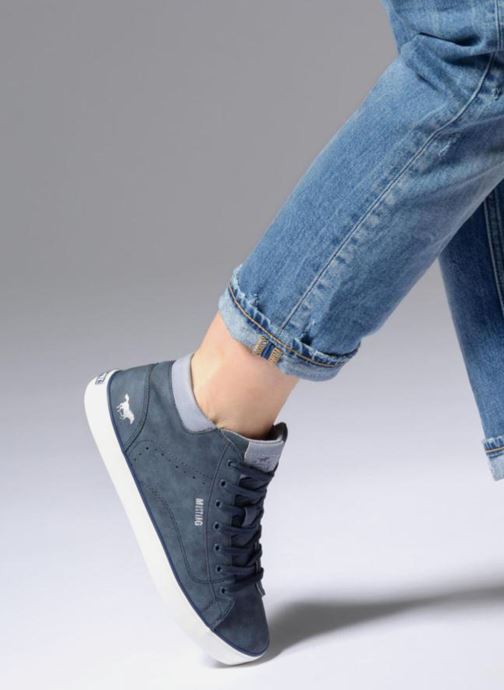 blau Sneaker 322840 Mustang Shoes Arkhas AqHx88Epw