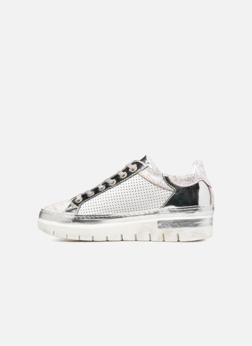 Khrio Baskets Crac Et Blanc Argent Solena JclFT13K