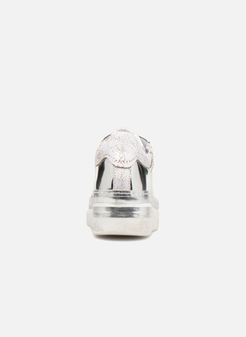 Khrio Baskets Crac Et Blanc Argent Solena JclFT13K