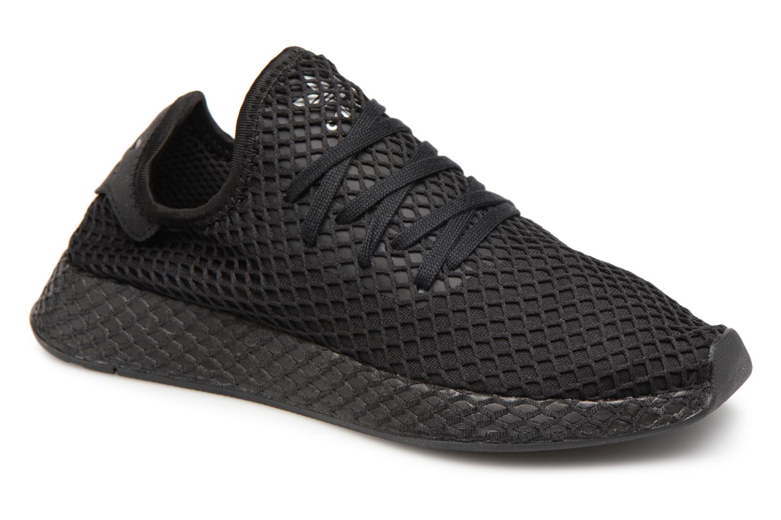 adidas deerupt nere con punta lucida