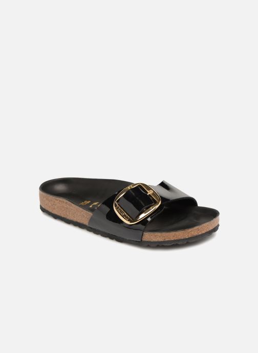 Birkenstock Madrid Big Buckle Black Mules Clogs Chez