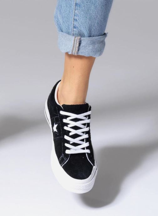 converse one star ox negro suede outlet 