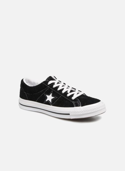 black and white converse one star