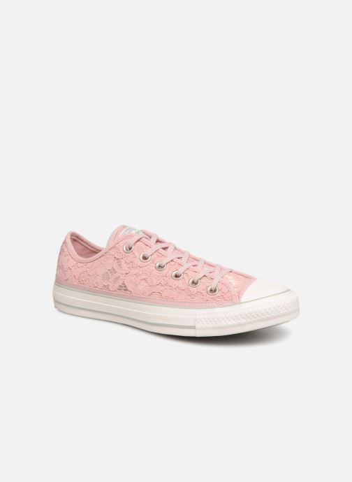pink lace converse