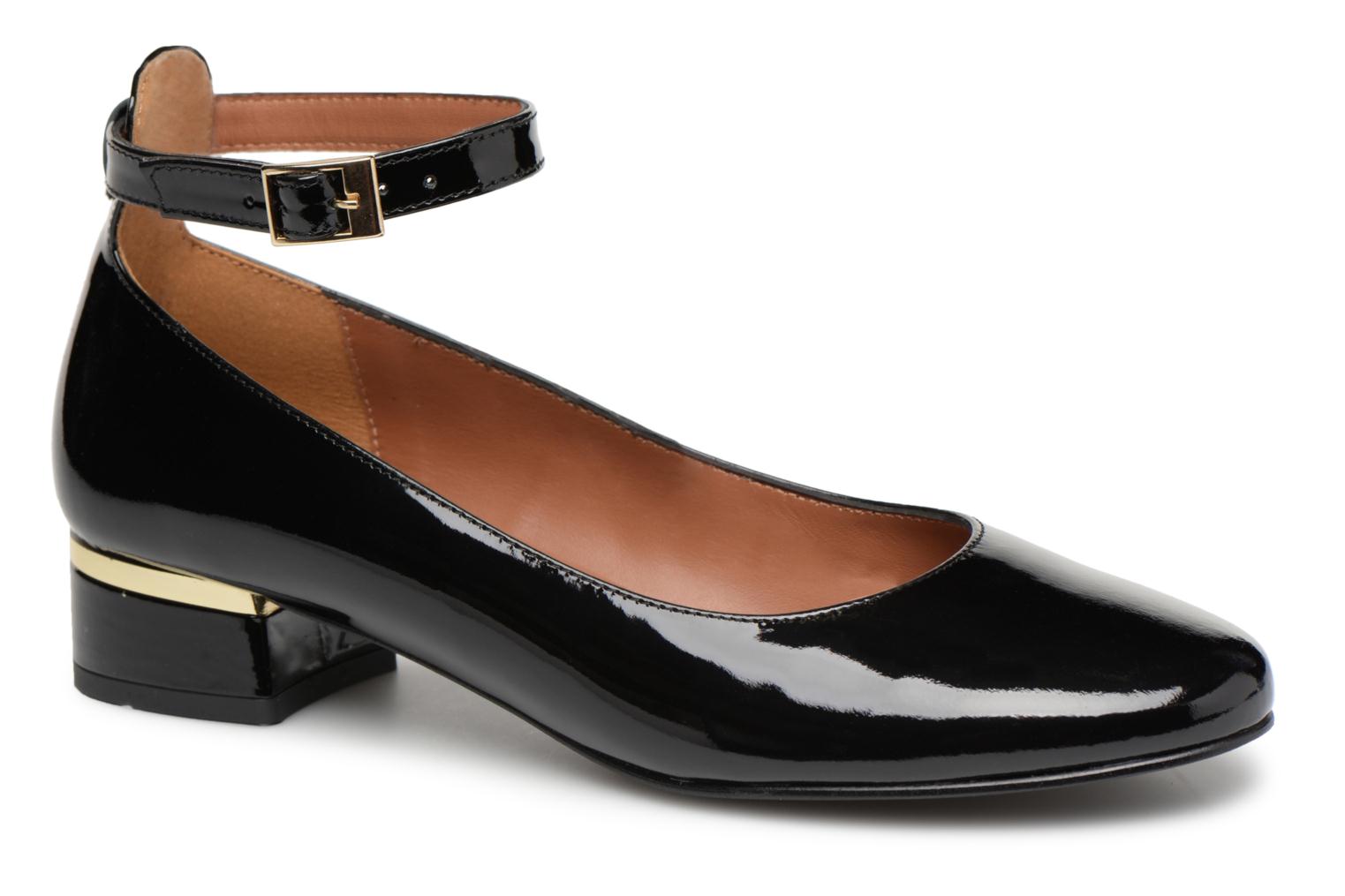 Busy Ballerines Vernis Made Sarenza 1 Girl Cuir By Noir IR70q7x