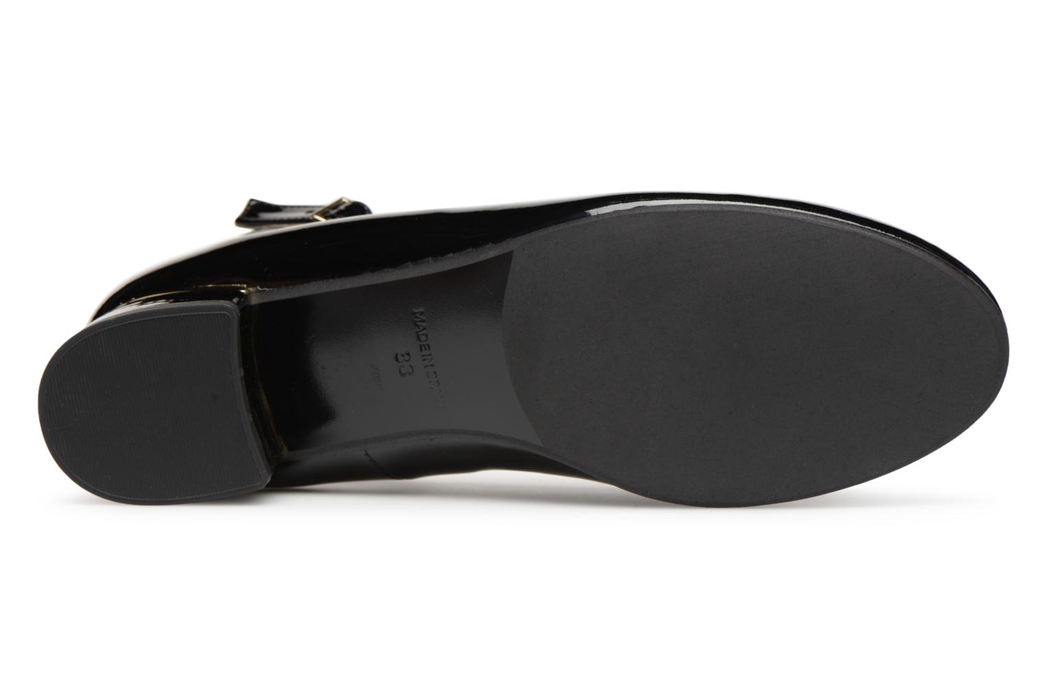 Busy Ballerines Vernis Made Sarenza 1 Girl Cuir By Noir IR70q7x