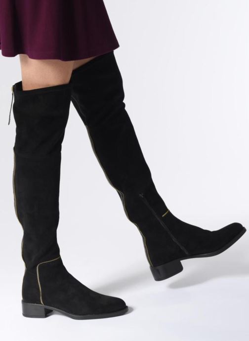 Black schwarz 333499 Unisa St Stiefel Eliana Gold 6EEzOAq