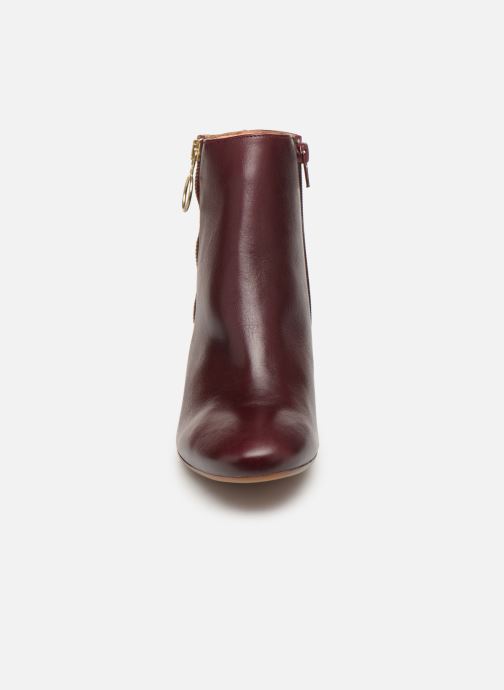 Bensimon Boots Stiefeletten amp; weinrot 335513 Bottines Zippees 1wUq1F