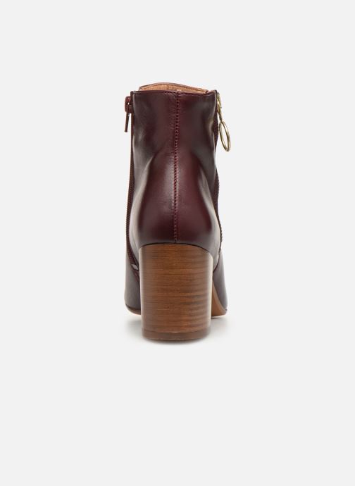Bensimon Boots Stiefeletten amp; weinrot 335513 Bottines Zippees 1wUq1F