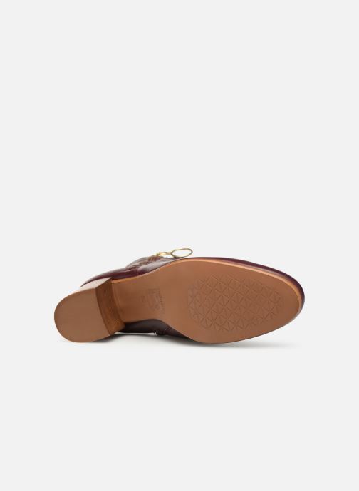 Bensimon Boots Stiefeletten amp; weinrot 335513 Bottines Zippees 1wUq1F