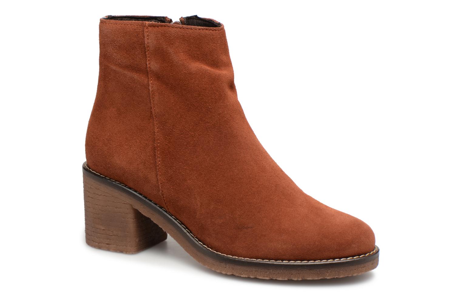 bottines femme semelle crepe