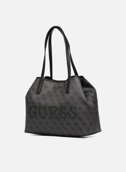 Guess Vikky Tote (Black) - Handbags chez Sarenza (351652)