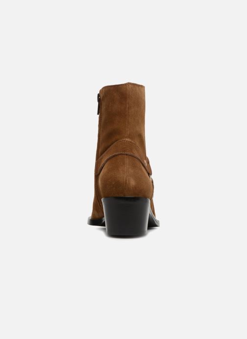 Lance Bottines Chez Harnais Jane 336248 Zip marron 5 Boots Boot Free Et dagqd