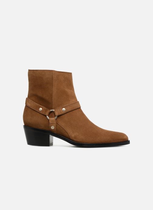 Lance Bottines Chez Harnais Jane 336248 Zip marron 5 Boots Boot Free Et dagqd