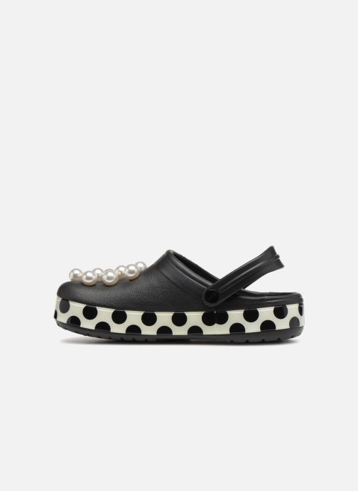 crocband timeless clash pearls clog