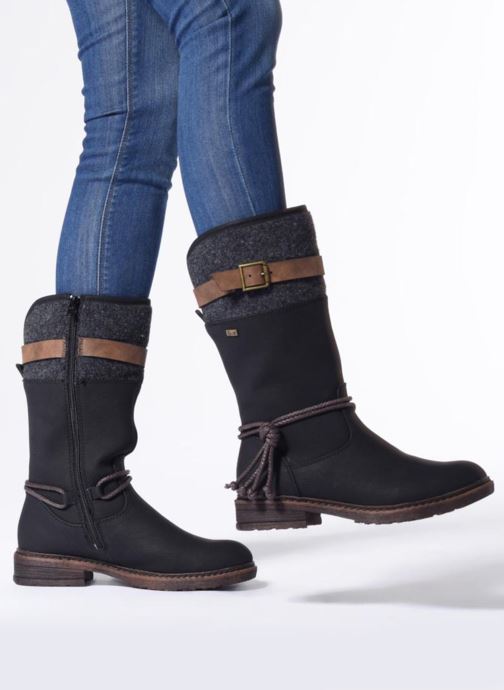 Rieker Anouk 94778 (schwarz) Stiefel bei (337454) Rieker Damen 94778 Hohe Stiefel: : Schuhe & Handtaschen