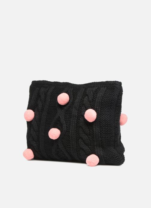 Compania Clutches Fantastica amp; 337858 En Pompons Pochette Maille schwarz Portemonnaies r6rwa8q7Zx