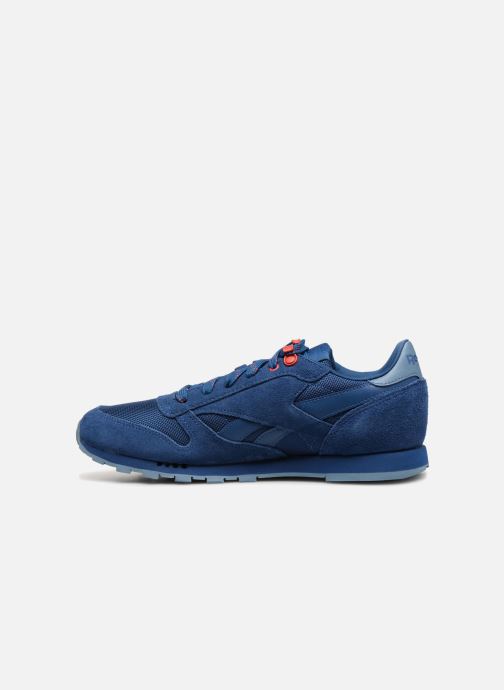 reebok classic leather suede bleu