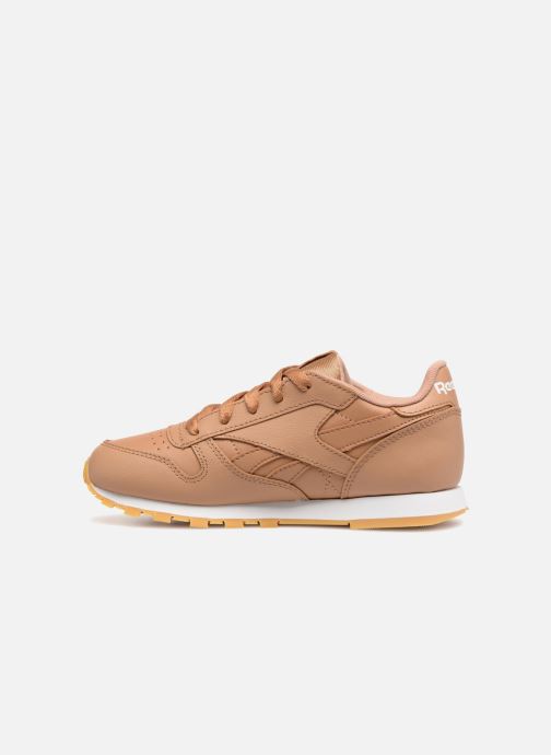 reebok classic leather enfant marron