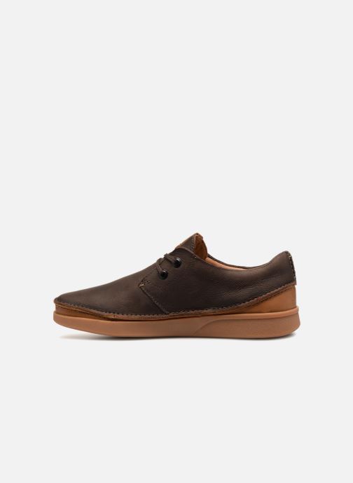 clarks oakland lace brown