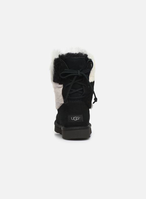 black patchwork uggs