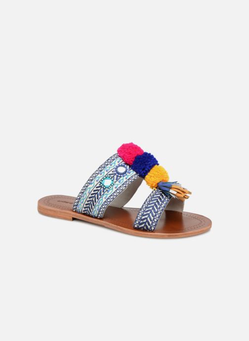 Koshi1san mehrfarbig Batik Pantoletten amp; Clogs 340944 Antik SaAwq5Ta