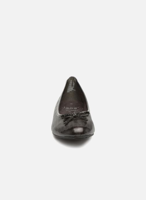 Shoes 359021 Jana Panama schwarz Ballerinas fwxxd4Oq