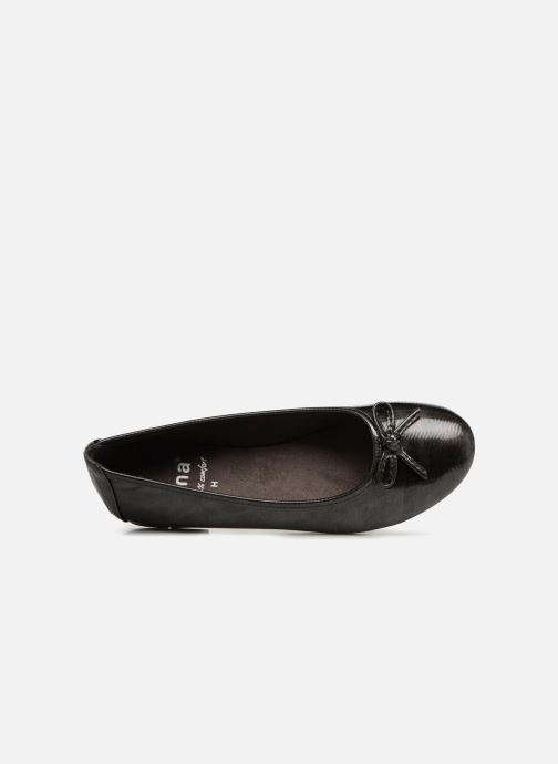 Shoes 359021 Jana Panama schwarz Ballerinas fwxxd4Oq