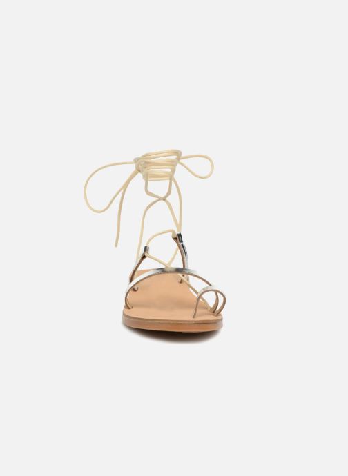 Sandalen Metallic 343830 Pieces silber Sandale TtAwHxwP