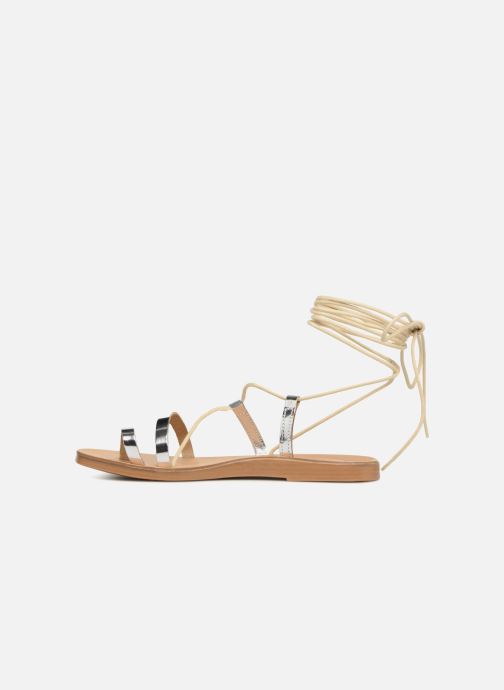 Sandalen Metallic 343830 Pieces silber Sandale TtAwHxwP