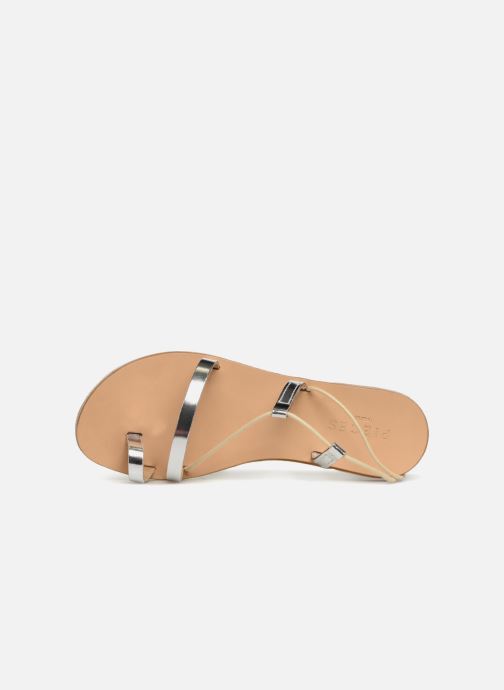Sandalen Metallic 343830 Pieces silber Sandale TtAwHxwP