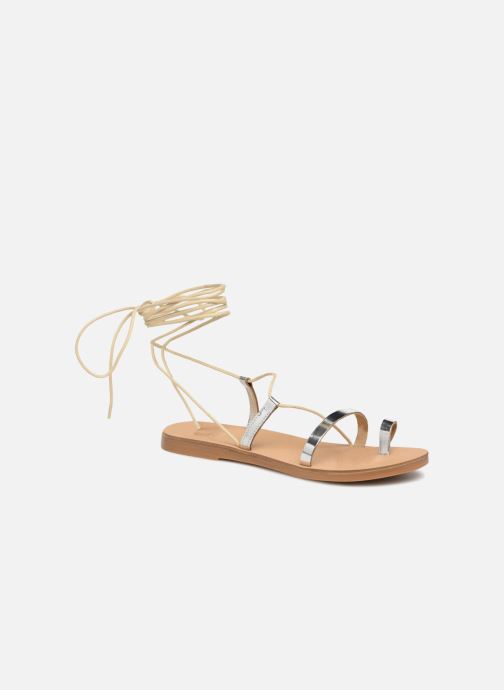 Sandalen Metallic 343830 Pieces silber Sandale TtAwHxwP