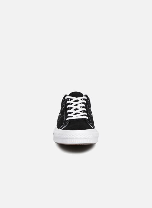 converse one star bambino nero