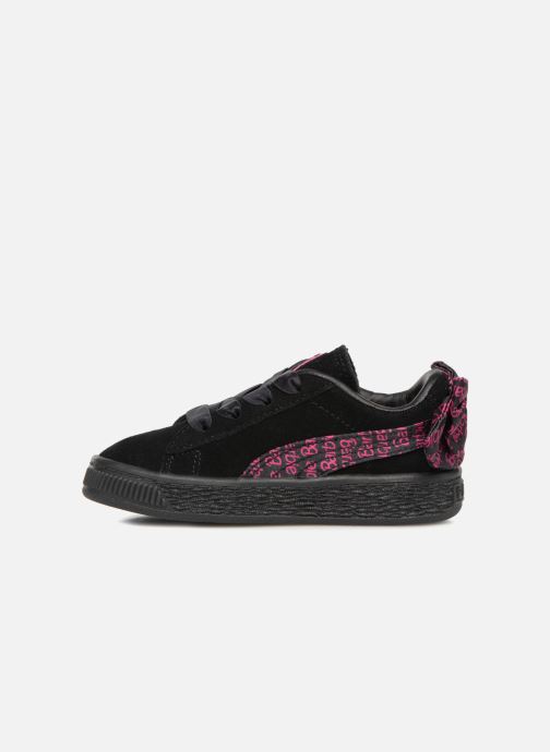 puma suede bambino nere